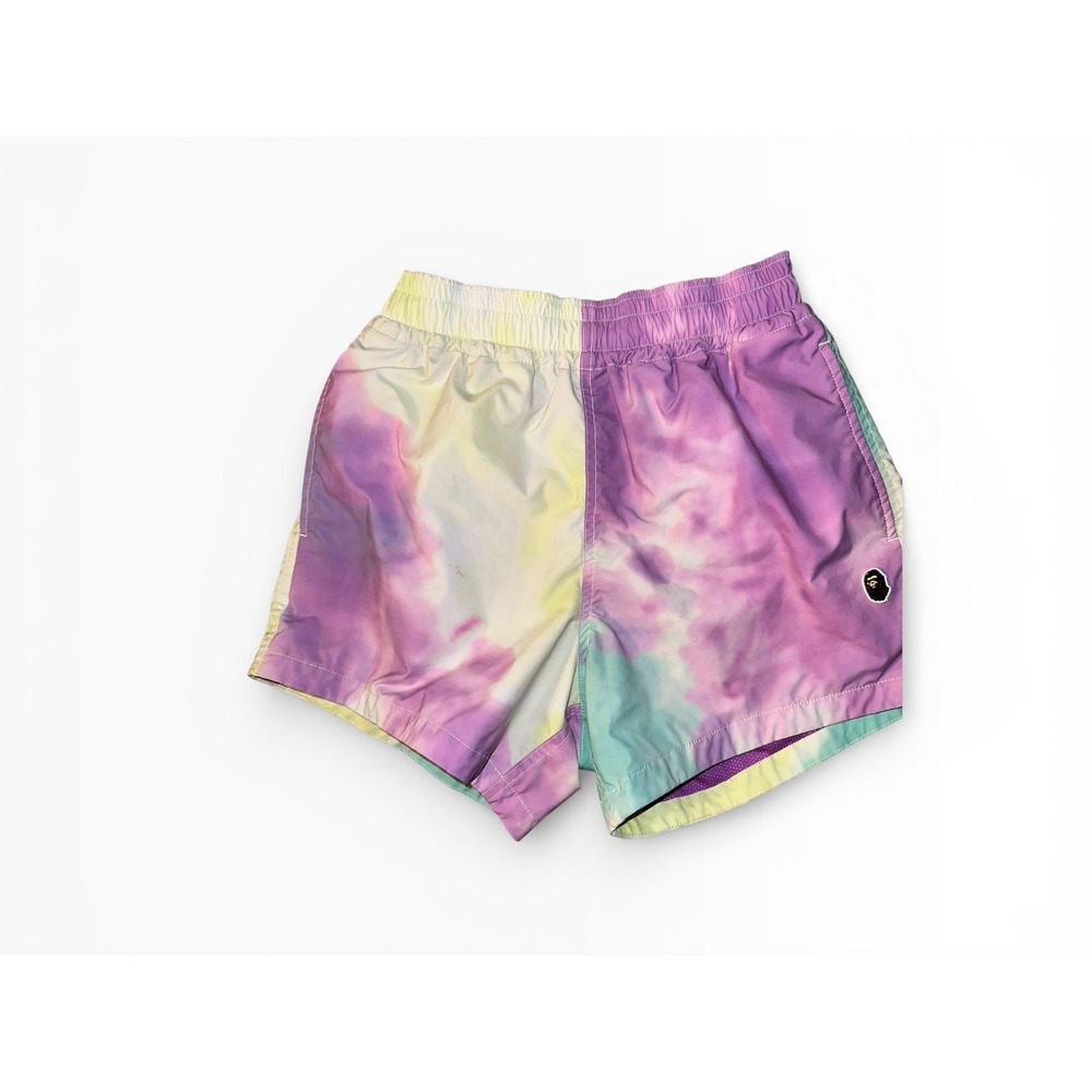 Bape Tie Dye One Point Shorts